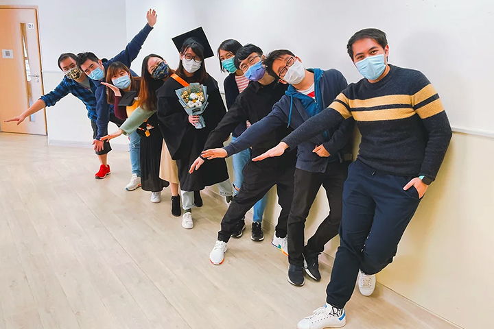 Group photo of the Cyber Youth Support Team