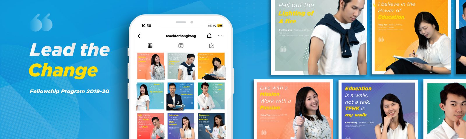 Teach For Hong Kong — Lead the Change campaign