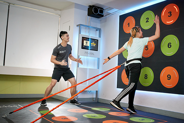 The new Pavigym Functional Zone introduces trendy fitness classes to users