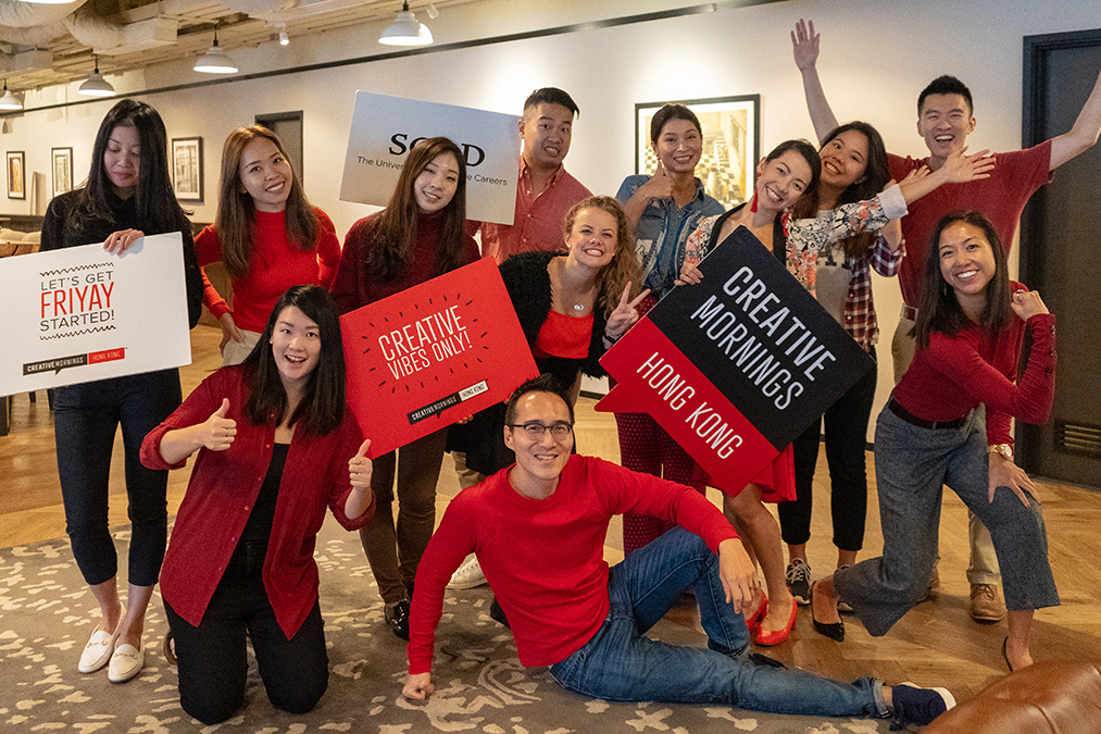 CreativeMornings HK hover