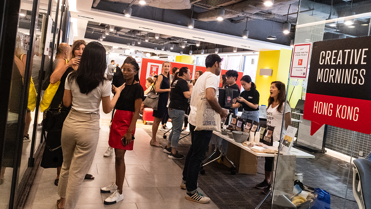 CreativeMornings/HK event photography