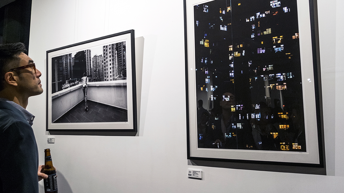 Hong Kong Perspectives exhibition — opening night
