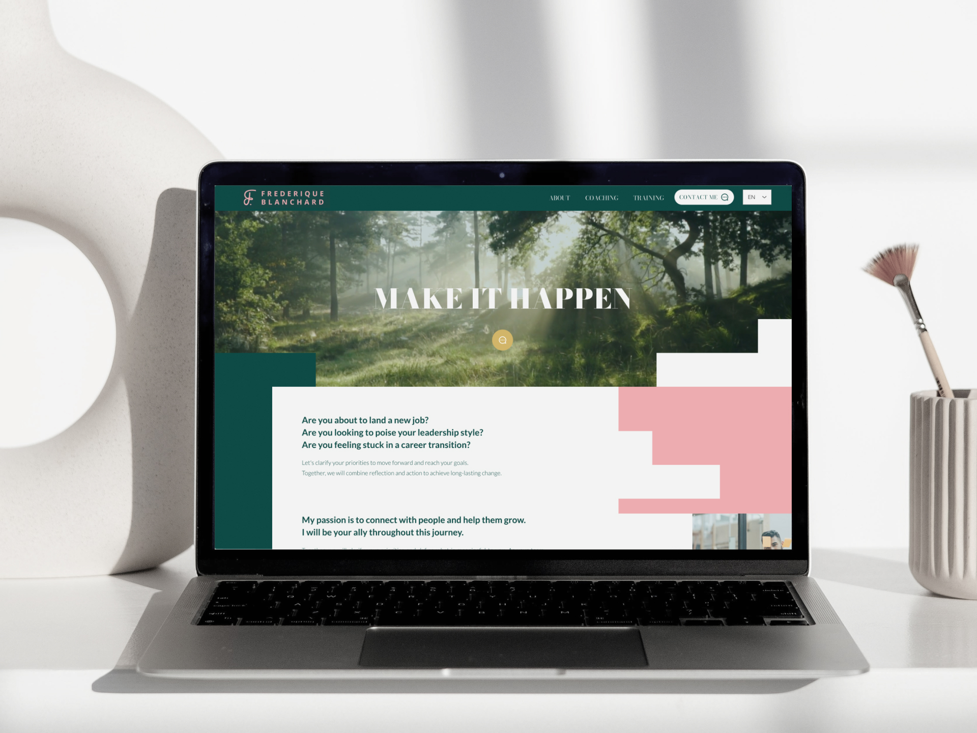 Frederique Blanchard website