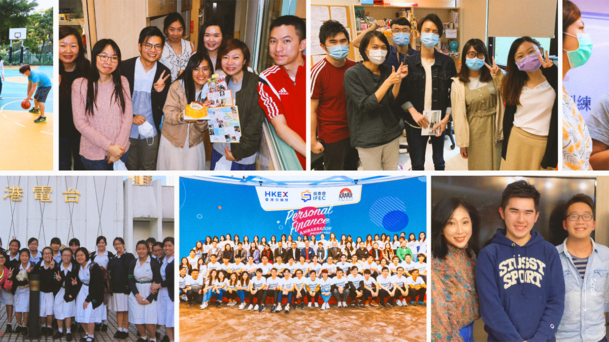 Photos of each youth service team